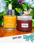 PERFECT FOR EXFOLIATING & WRINKLE PLUMPING - GENTLE ROSE RESURFACING AND DEEP HYDRATION GIFT PACK