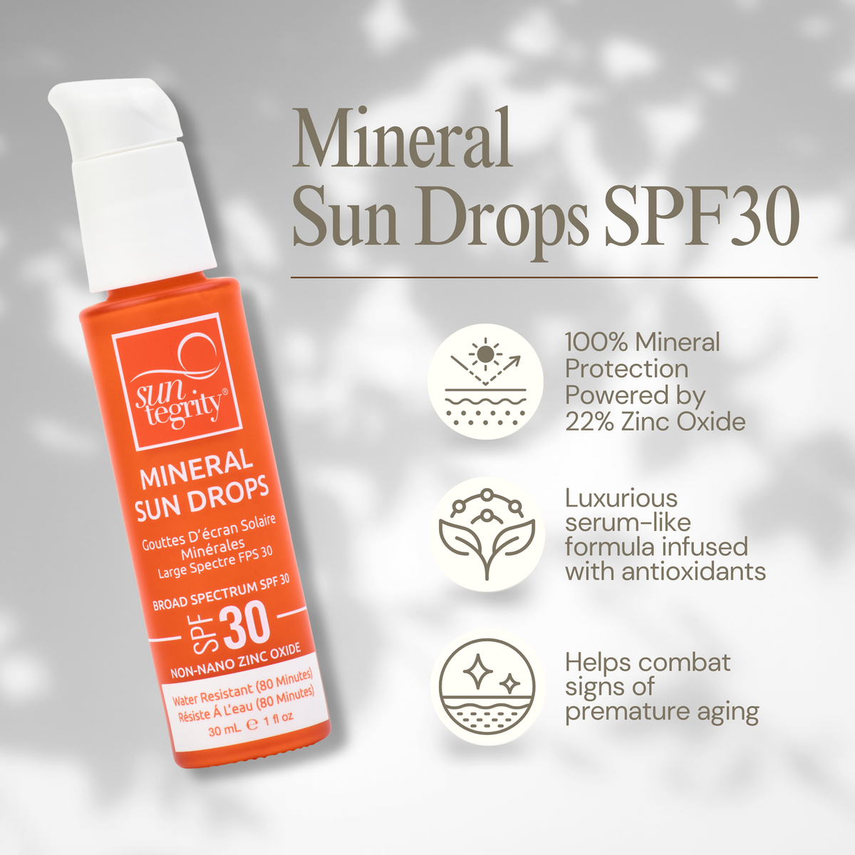 Suntegrity Mineral Sun Drops SPF 30
