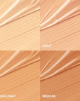 Suntegrity 5-in-1 Tinted shade swatches