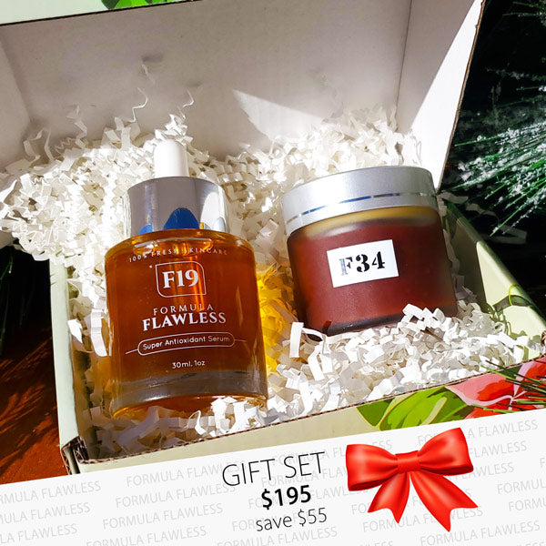 PERFECT FOR EXFOLIATING & BRIGHTENING - REFRESH AND GLOW HOLIDAY GIFT PACK