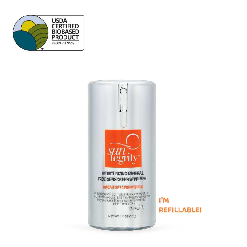 Suntegrity Moisturizing Mineral Face Sunscreen and Primer SPF 30
