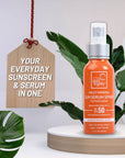 Suntegrity Milky Mineral Sun Serum Spray bottle