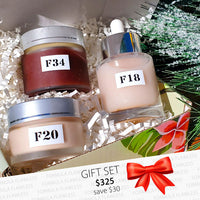 PERFECT FOR EXFOLIATE & GLOW - ROSE 3-STEP INSTANT REJUVENATION HOLIDAY GIFT PACK