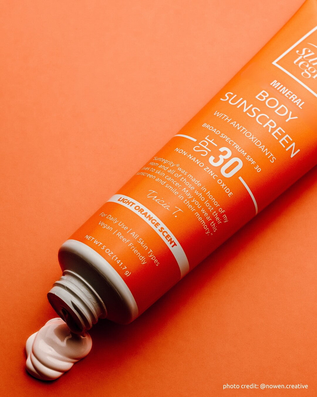 Suntegrity Mineral Body Sunscreen texture