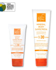 Suntegrity Unscented Mineral Body Sunscreen SPF 30 in 3 oz and 5 oz