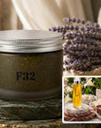 F32 Lavender Silk Body Polish with F67 Calle Lily Glide Body Serum
