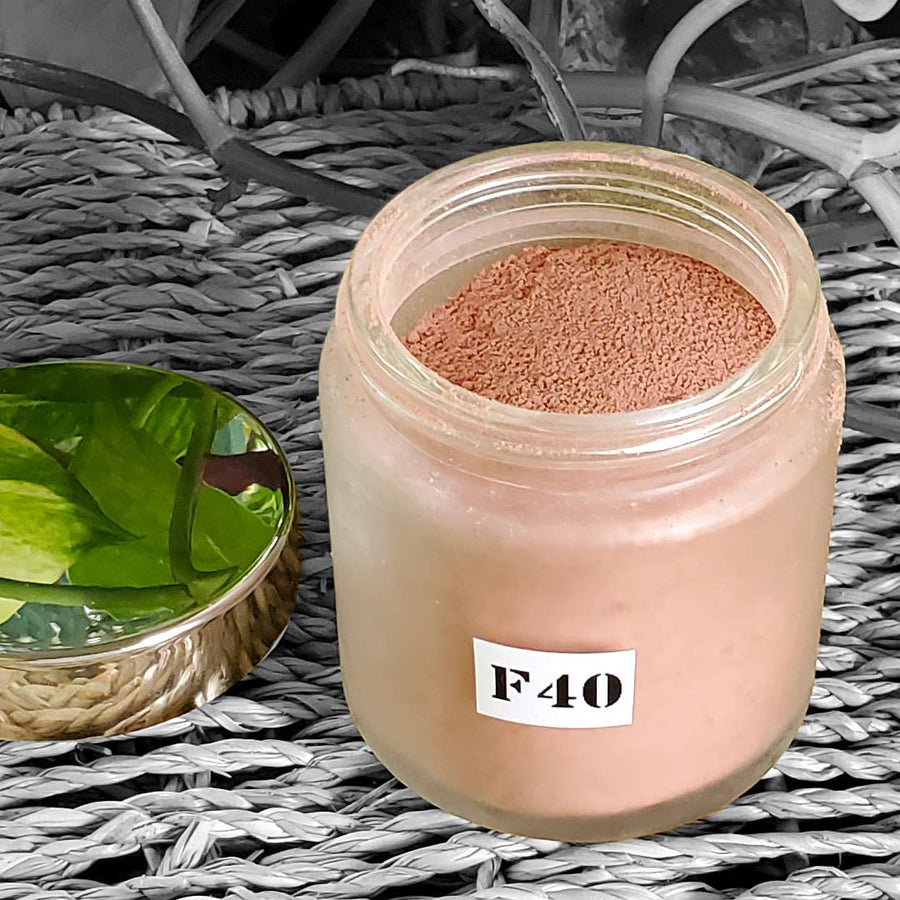 F40 ARJUNA ROSE CLAY FACE MASK WITH VITAMIN C