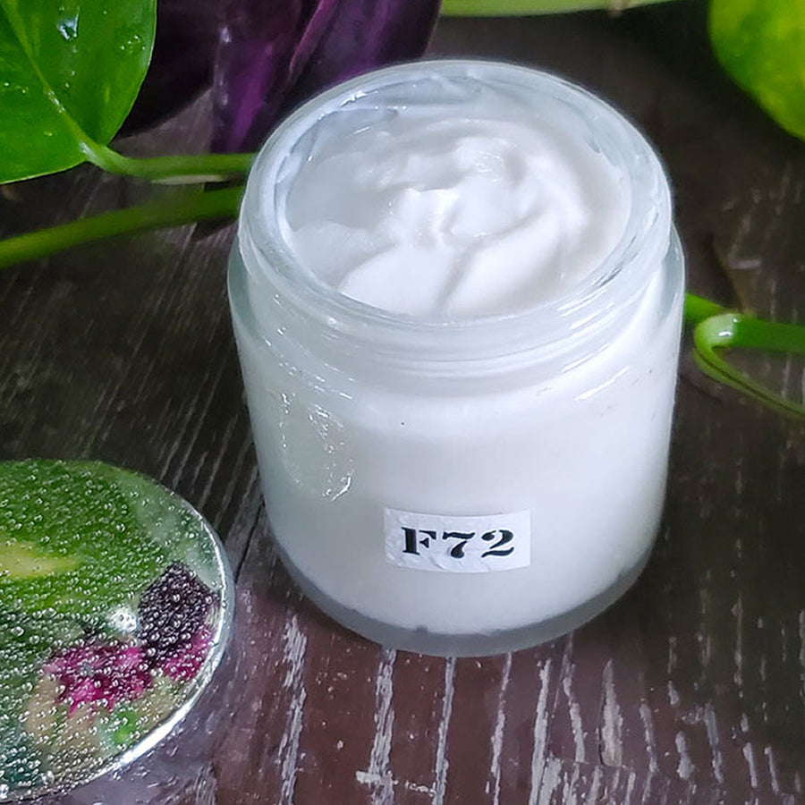 F72 LAVENDER ROSE AROMATHERAPY BODY CREAM WITH SHEA BUTTER AND ROSE HYDROSOL